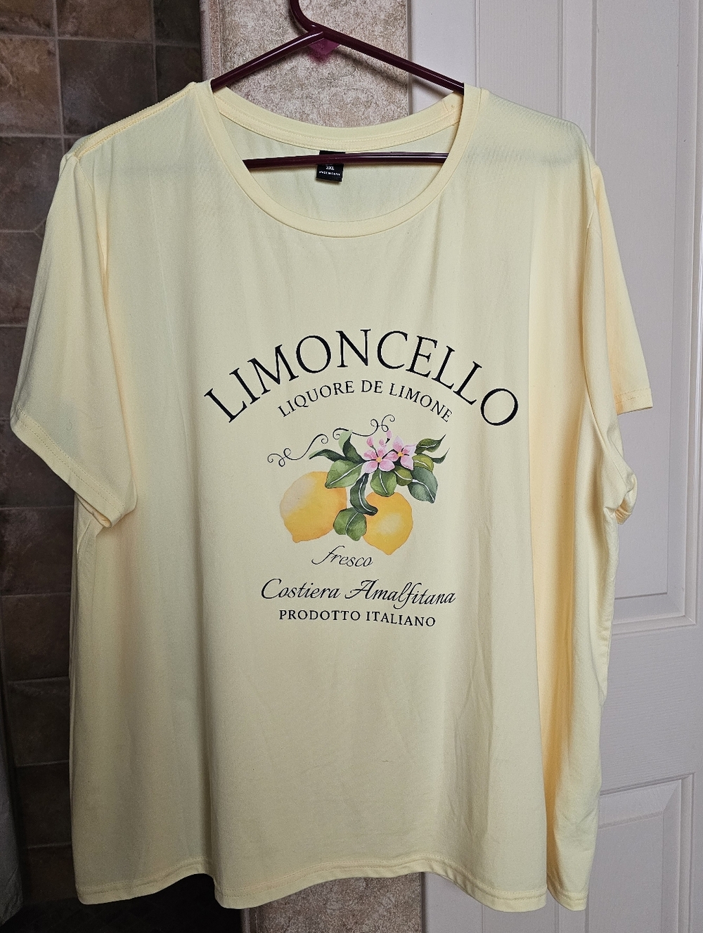 Short Sleeve Tee - Pale Yellow